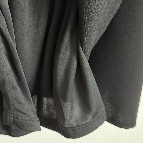 NWT Lulu's Black Overlay Cape Backless Mini Dress Size XL - Picture 11 of 13